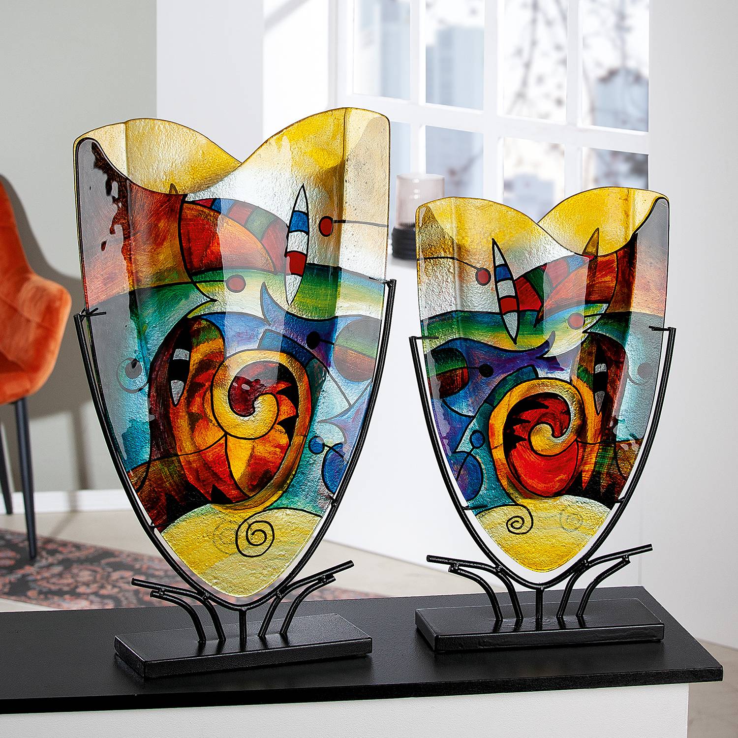 home24 Vase Verona 35 x 58cm Multicolor home24 Vase Verona 35 x 58cm Multicolor von home24