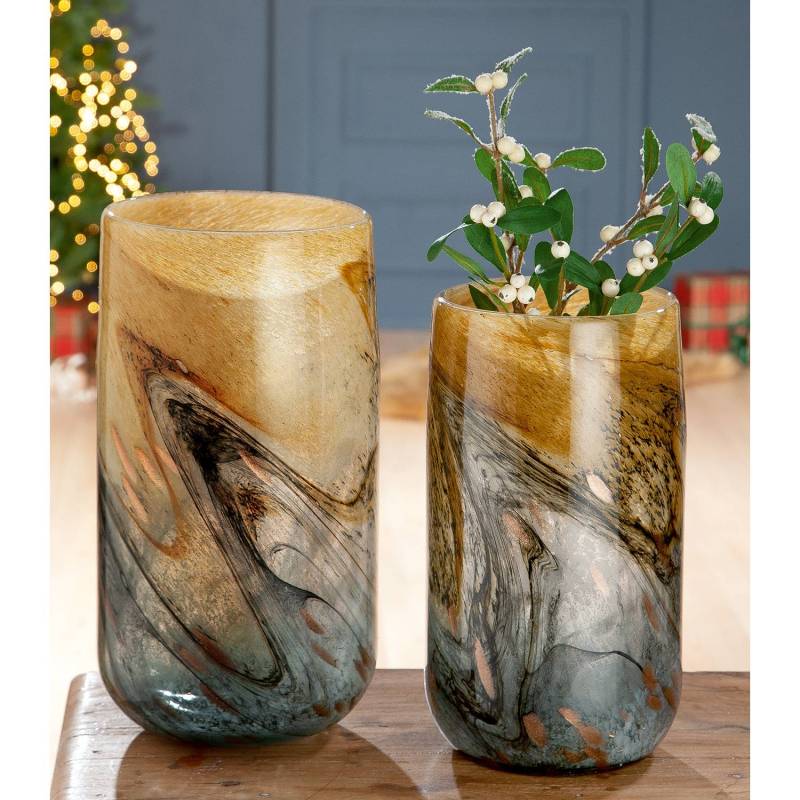 home24 Vase Vida II 18 x 36 x 18cm Multicolor von home24