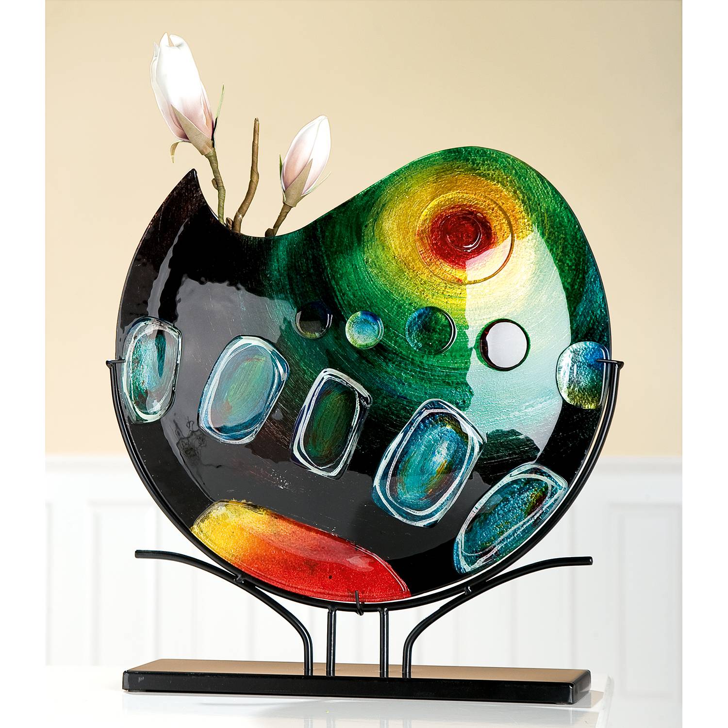 home24 Vase auf Ständer Sunrise 49cm Multicolor home24 Vase auf Ständer Sunrise 49cm Multicolor von home24