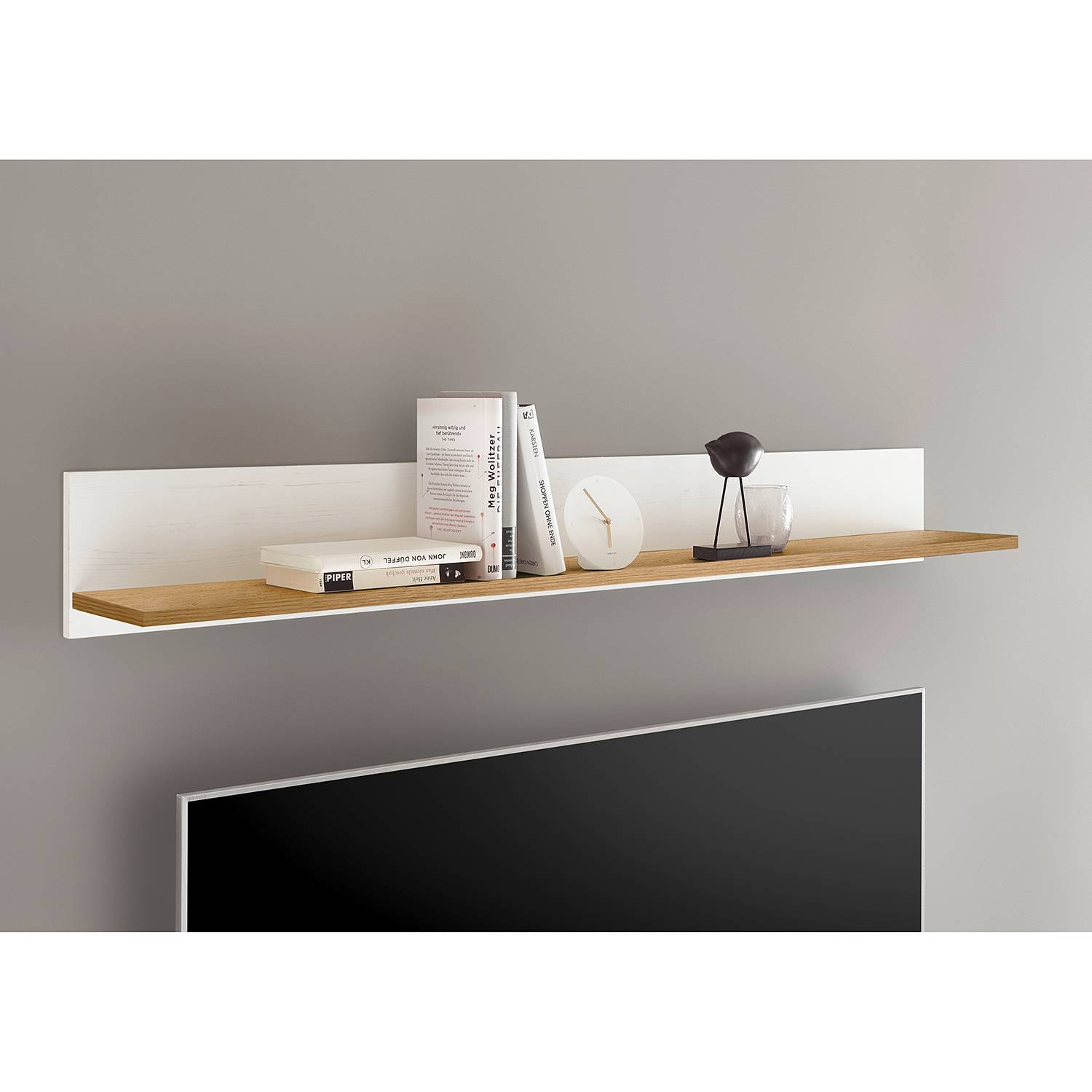 home24 Wandboard Spanplatte, beschichtet Weiß 138cm home24 Wandboard Spanplatte, beschichtet Weiß 138cm von home24