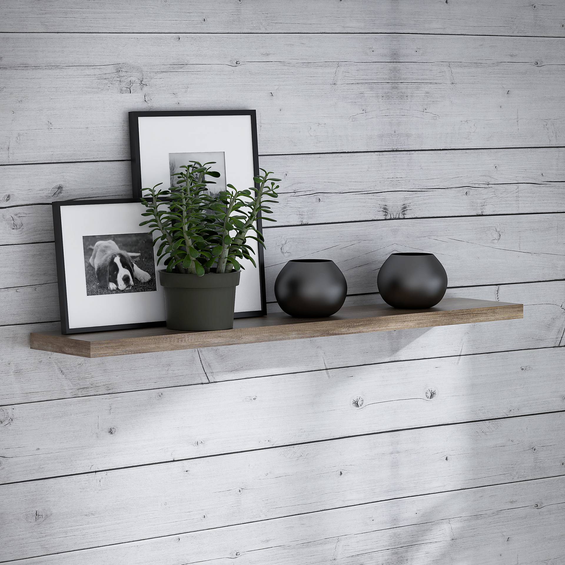 home24 Wandboard Spanplatte, foliert Braun 140cm home24 Wandboard Spanplatte, foliert Braun 140cm von home24