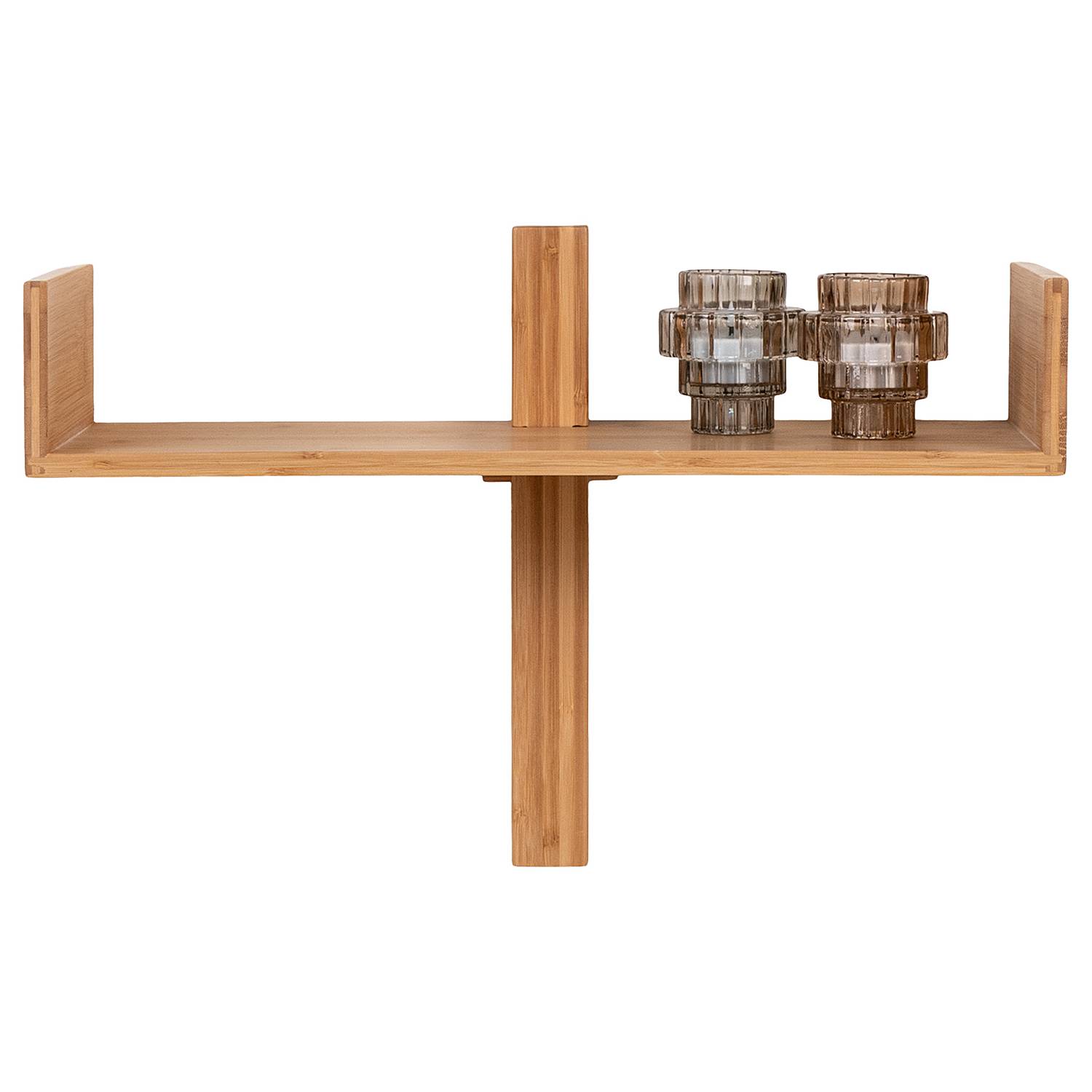 home24 Wandregal Villa 1 Fach Bambus Braun 50 x 36 x 25cm home24 Wandregal Villa 1 Fach Bambus Braun 50 x 36 x 25cm von home24