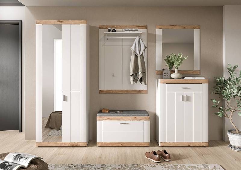 home24 Wandspiegel 73 x 82 x 2cm Braun Spanplatte, foliert 73 x 82 x 2cm von home24