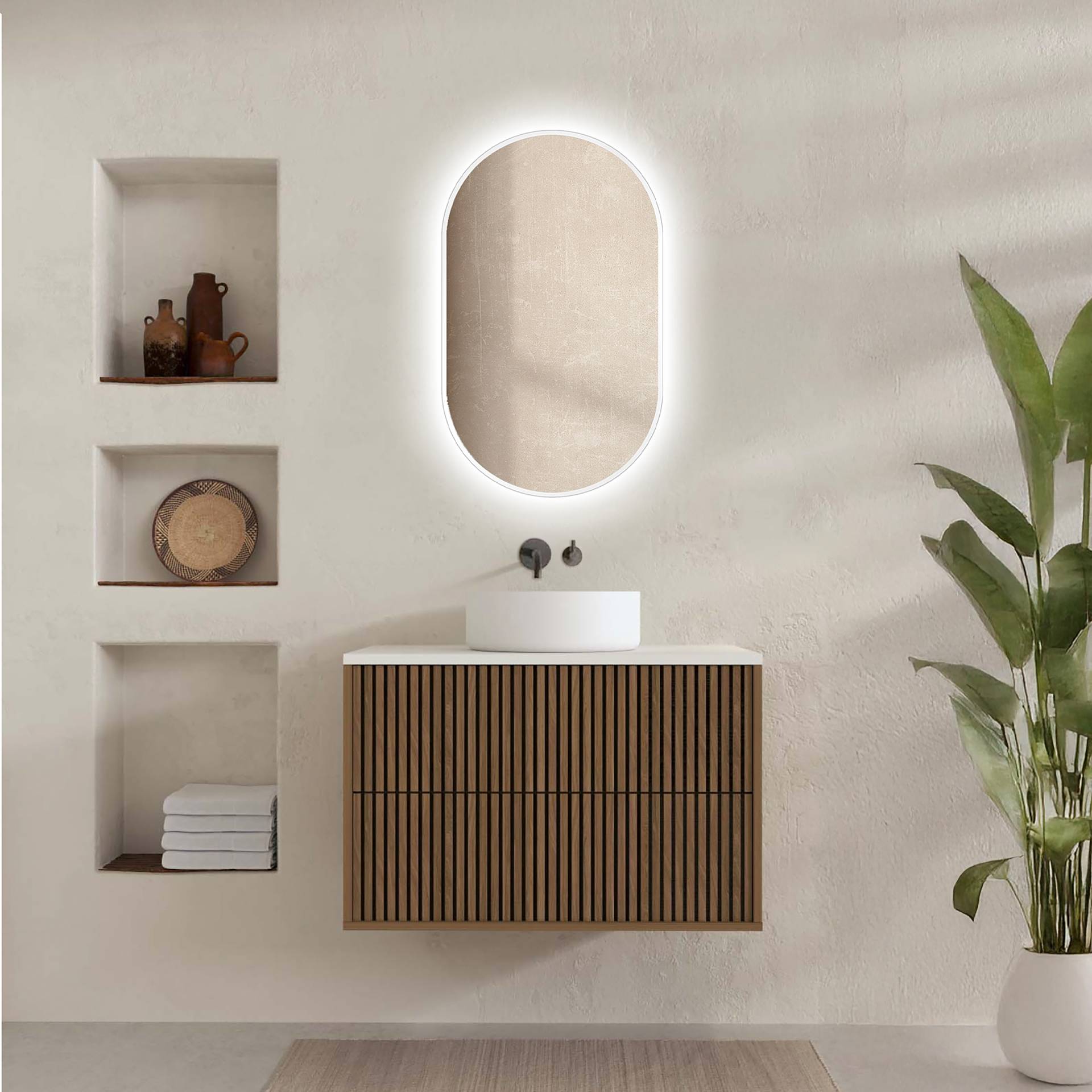 home24 Waschtisch Typ C 80 x 64 x 45cm Braun/Braun home24 Waschtisch Typ C 80 x 64 x 45cm Braun/Braun von home24