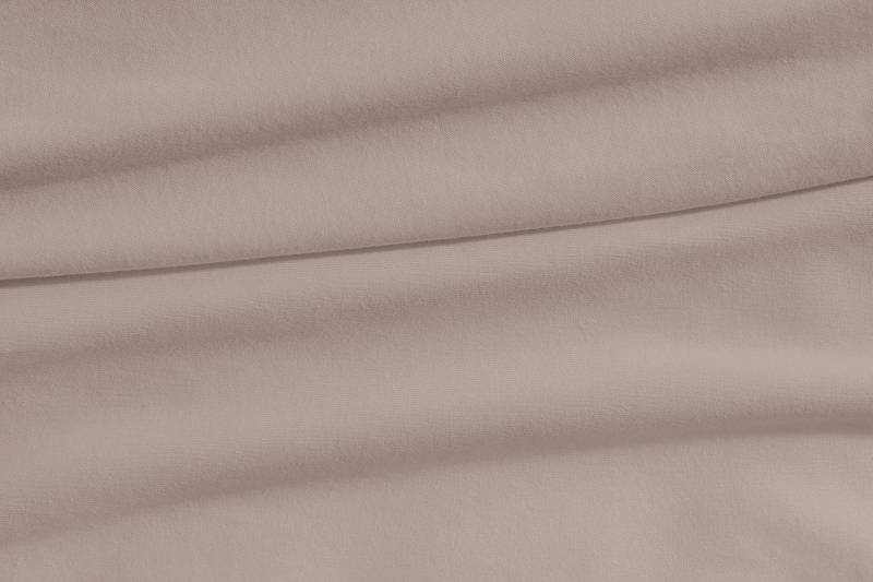 home24 Wasserdichtes Jersey-Spannbetttuch Max 120 x 200cm Beige/Sand von home24