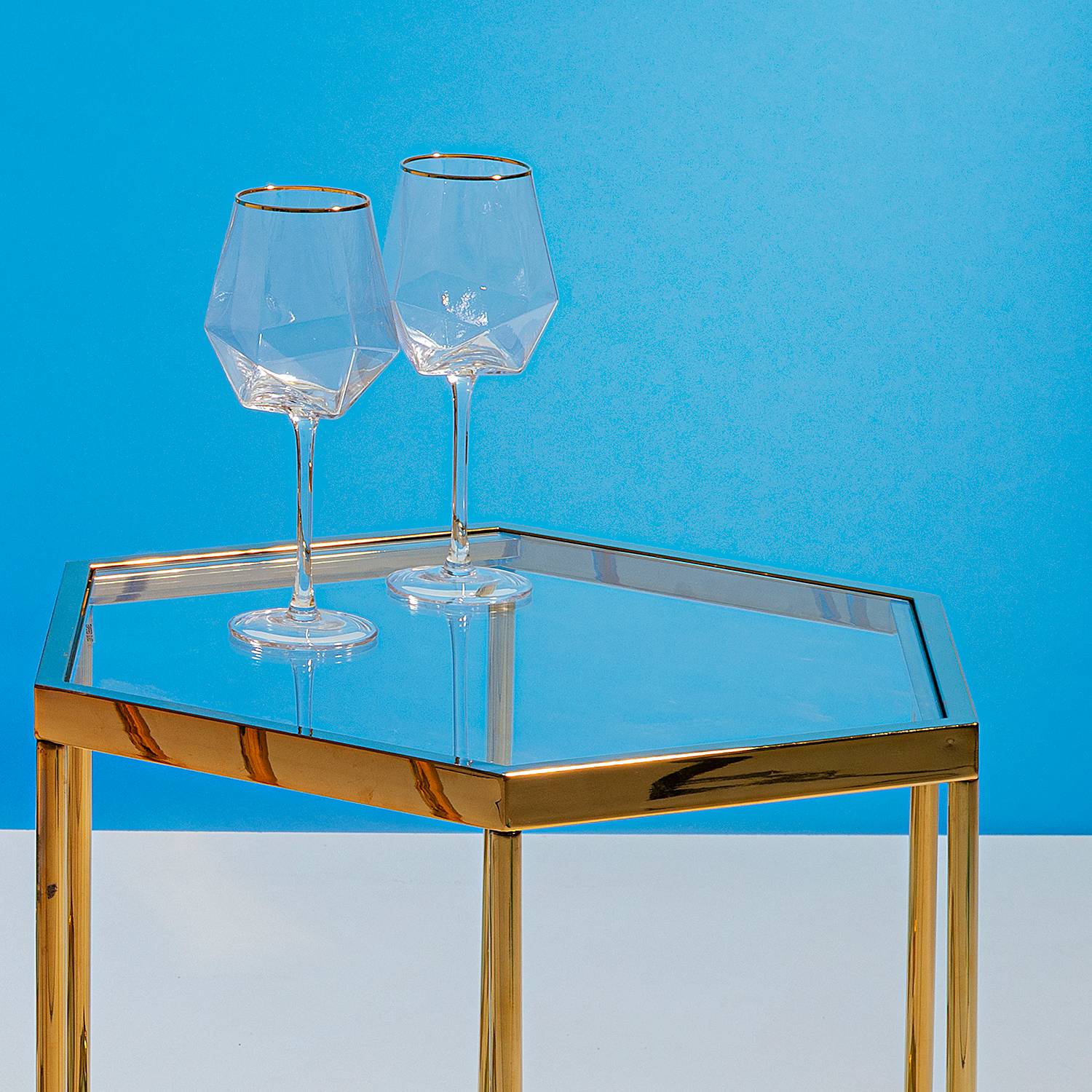 home24 Weinglas Gold Rim 4er-Set 10 x 25 x 10cm Durchsichtig home24 Weinglas Gold Rim 4er-Set 10 x 25 x 10cm Durchsichtig von home24