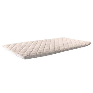 home24 Wendbarer Kaltschaum-Topper Lammflor 180 x 200cm Kern: PUR-Polyetherschaum Bezug Winterseite: Lammfloor Bezug Sommerseite: Baumwolle / von home24