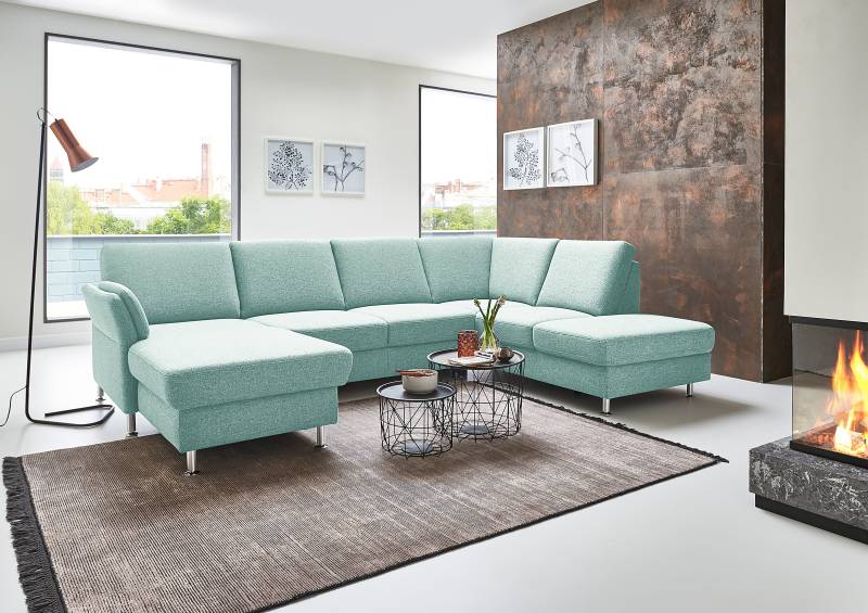 home24 Wohnlandschaft Silvo opt. Schlaffunktion Türkis Webstoff Unni 305 x 90 x 200cm ohne Schlaffunktion ohne Kopfstütze Modern home24 Wohnlandschaft Silvo opt. Schlaffunktion Türkis Webstoff Unni 305 x 90 x 200cm ohne Schlaffunktion ohne Kopfstütze Modern von home24