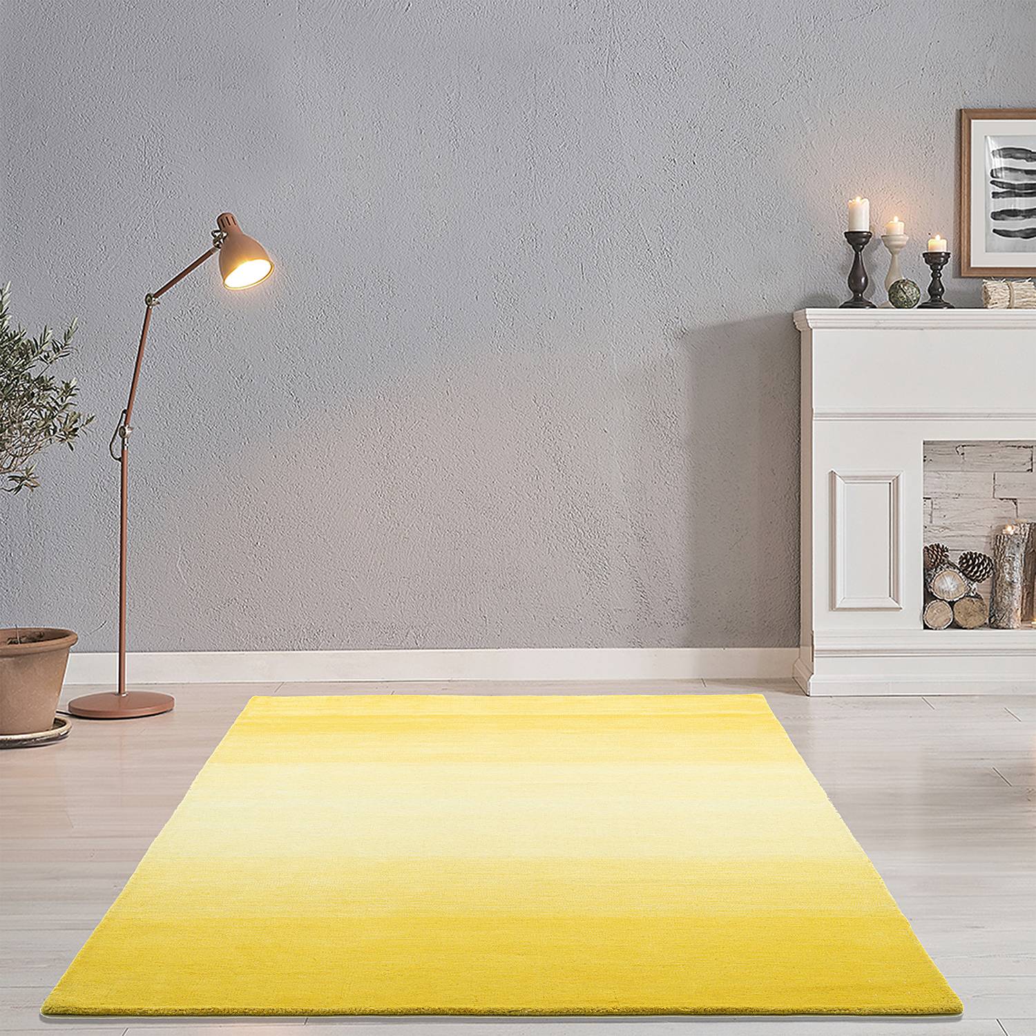 home24 Wollteppich Comfort Ombre Gelb/Gelb 190 x 290cm Wolle home24 Wollteppich Comfort Ombre Gelb/Gelb 190 x 290cm Wolle von home24