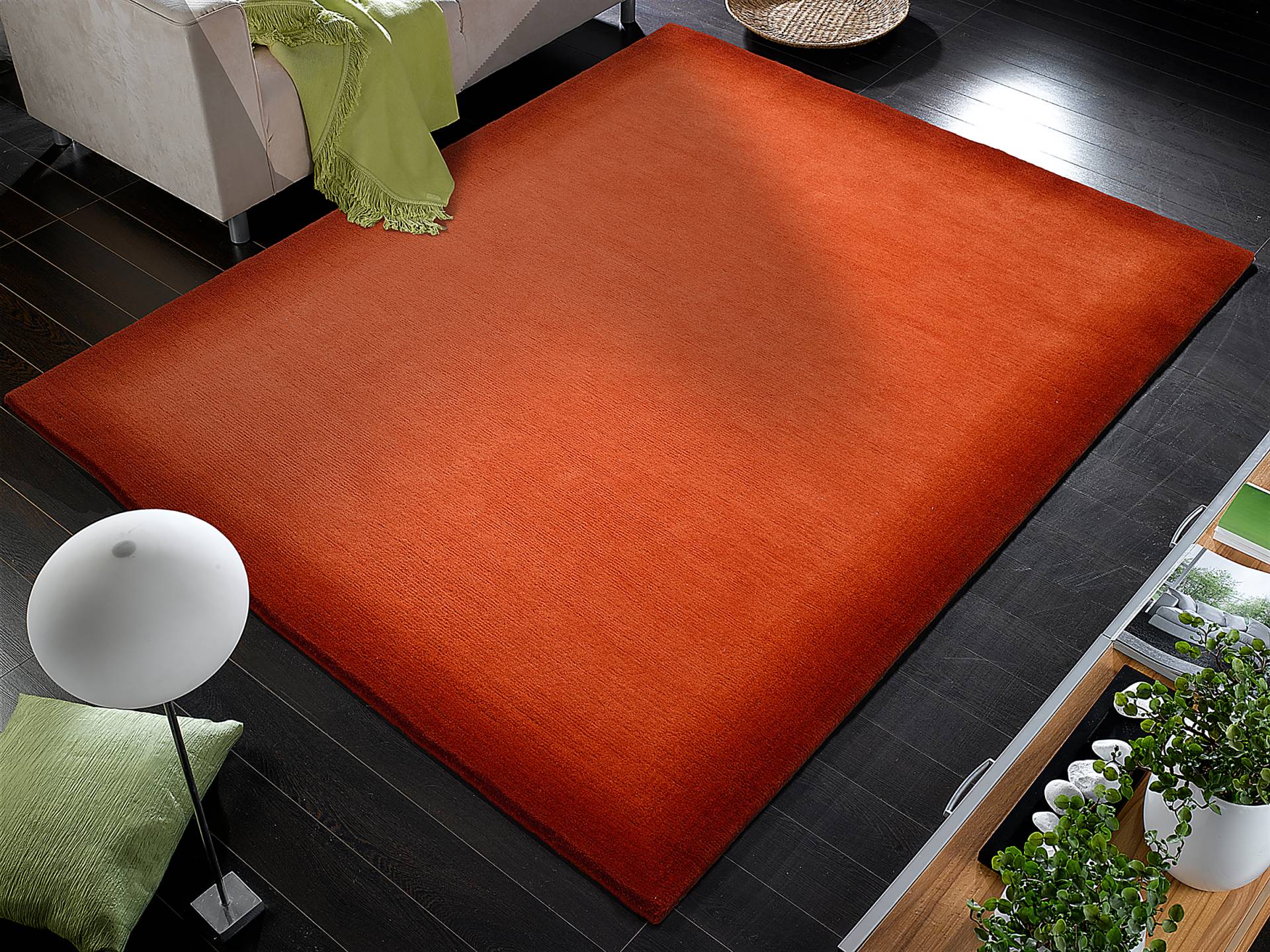 home24 Wollteppich Gradienta Orange/Orange 170 x 240cm Wolle home24 Wollteppich Gradienta Orange/Orange 170 x 240cm Wolle von home24