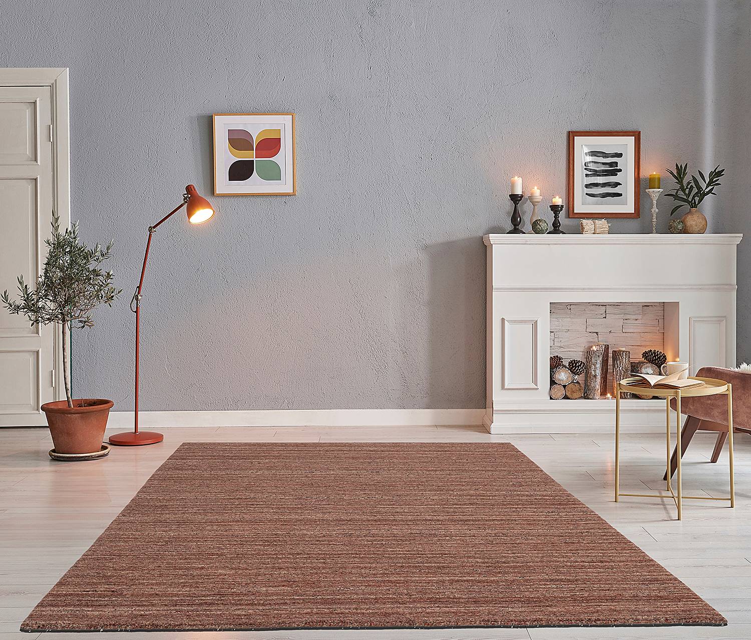home24 Wollteppich Pure UNI Rot/Rotbraun 250 x 350cm Wolle home24 Wollteppich Pure UNI Rot/Rotbraun 250 x 350cm Wolle von home24