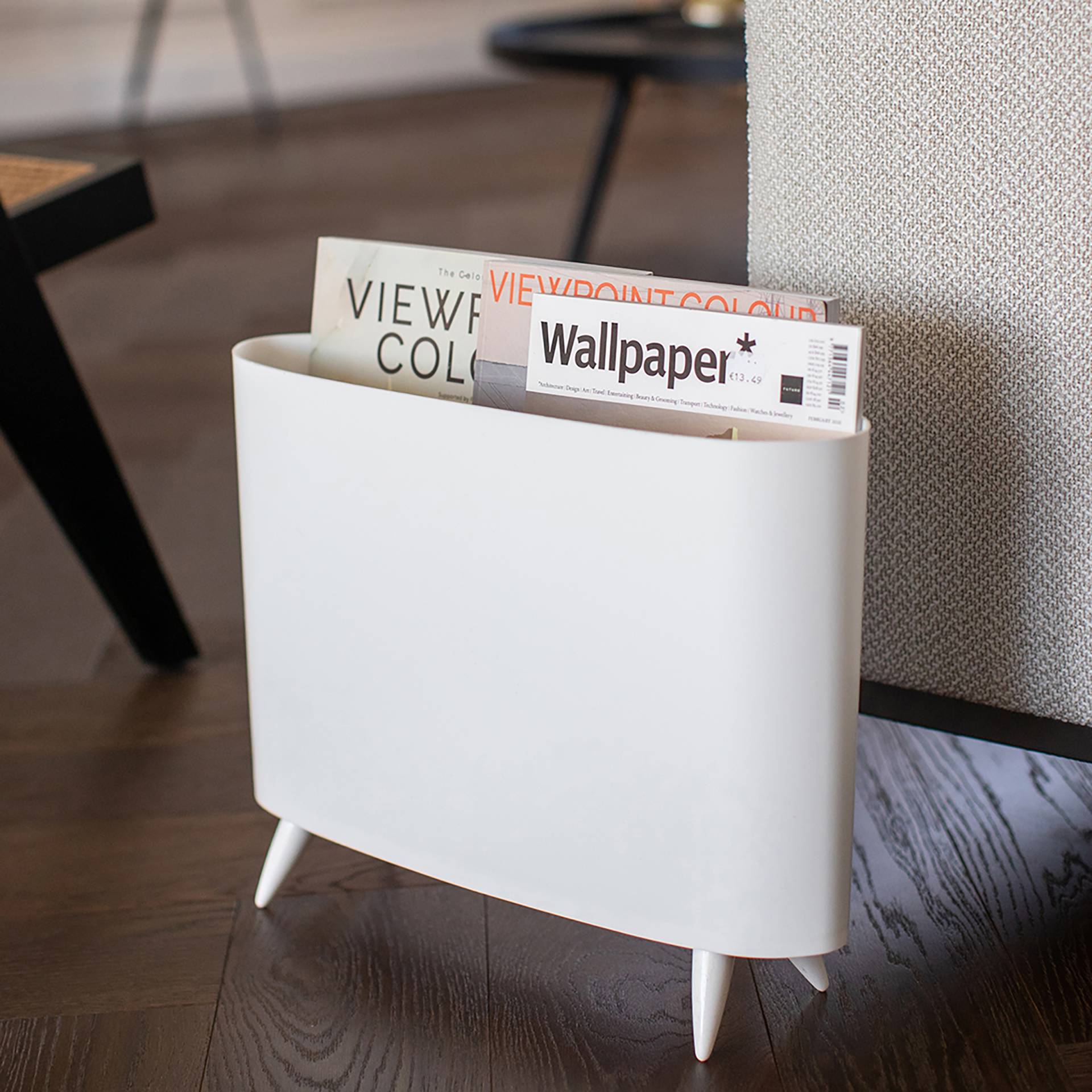 home24 Zeitungsständer Milano 46 x 32 x 12cm Weiß/Weiß home24 Zeitungsständer Milano 46 x 32 x 12cm Weiß/Weiß von home24