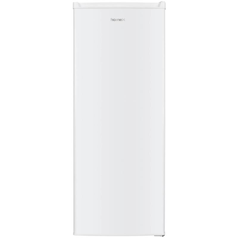 homeX Gefrierschrank Tiefkühlschrank Groß 168L Nutzinhalt 4-Sterne Gefrieren XXL Freezer Freistehend Leise Weiß von homeX