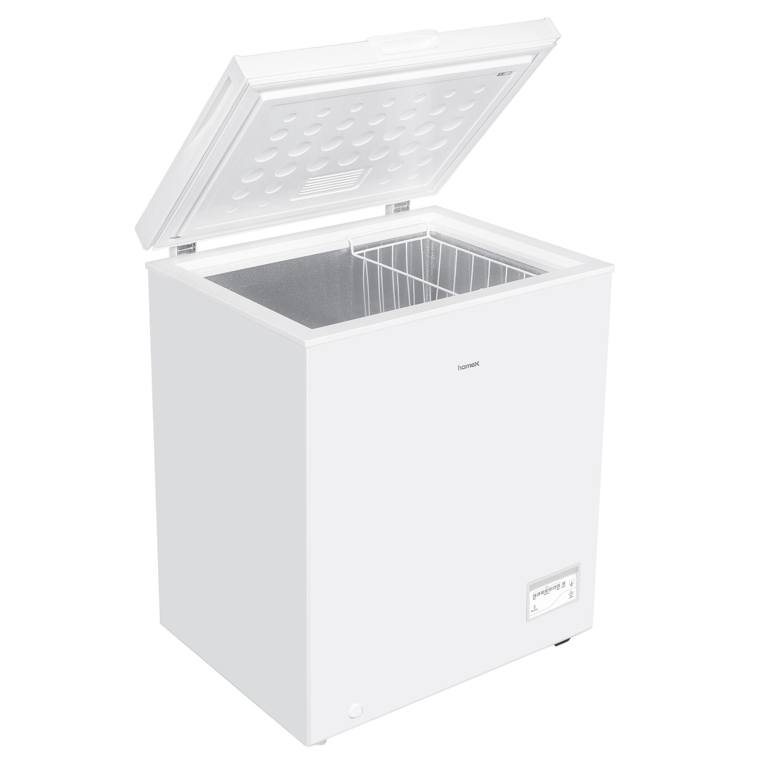 homeX Gefriertruhe 142L Tiefkühltruhe Gefrieren 4 Sterne Ablagekorb FT1125-W von homeX