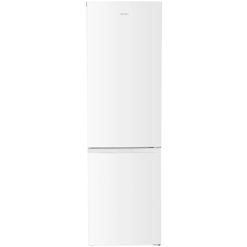 homeX Kühlschrank mit Gefrierfach Kühl-Gefrierkombination Freistehend Groß 315 Liter Super-Frost-Funktion Weiß von homeX
