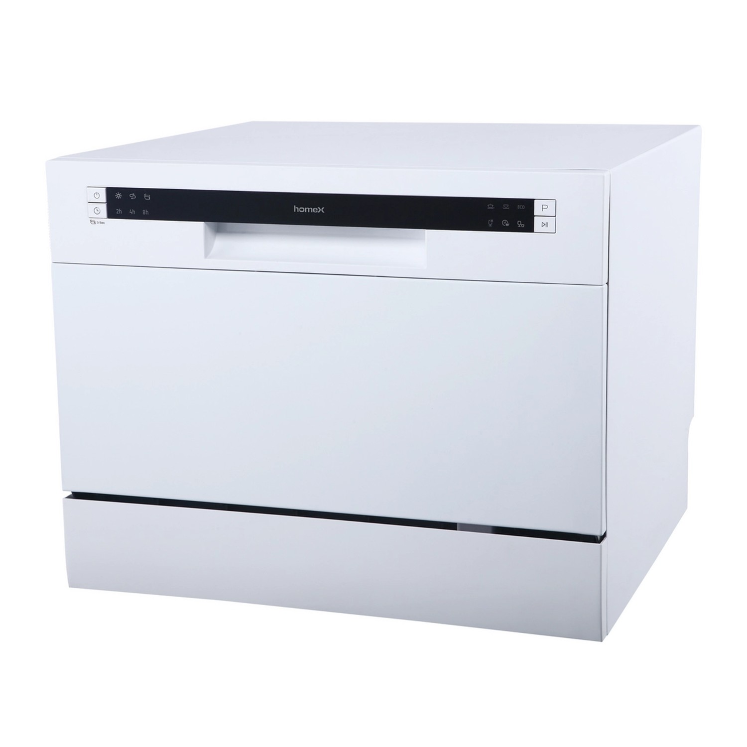 homeX Tischgeschirrspüler Mini Geschirrspüler mit 6 Programmen 6 Maßgedecke Aquastop GST6AE-W homeX Tischgeschirrspüler Mini Geschirrspüler mit 6 Programmen 6 Maßgedecke Aquastop GST6AE-W von homeX