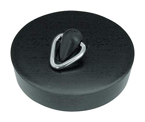 Home Xpert 2er Set Abflussstopfen, Abflußstöpsel, Ø 43,5 mm, mit Haken, schwarz Home Xpert 2er Set Abflussstopfen, Abflußstöpsel, Ø 43,5 mm, mit Haken, schwarz von homeXpert