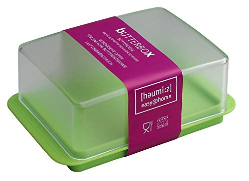 homeXpert Butterbox aus Kunststoff, grün von homeXpert