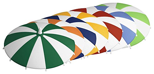 Trinkglas-Deckel Schirmchen von homeXpert