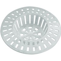 homeXpert 2er Set Abflusssieb, Spülbeckensieb, Sieb für Dusche, Haarfangsieb, Haarsieb, Ø 60 mm, weiß von homeXpert
