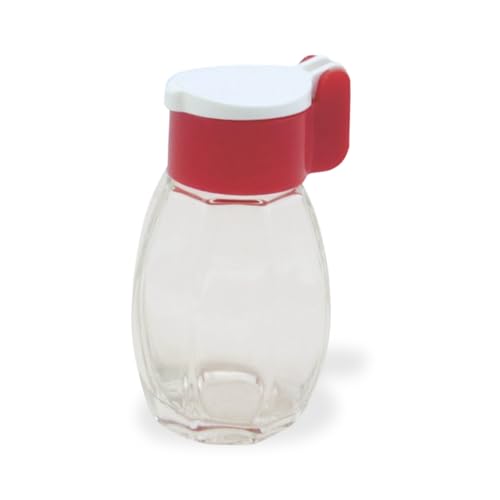 homiez Salz- und Pfefferstreuer 2er Set– zufällige Farbe – kleiner Salzstreuer aus Glas mit Deckel, ideal für unterwegs & Küche, Gewürzglas mit Kappe und abschraubbarem Deckel - Gegen Verklumpen von homeXpert