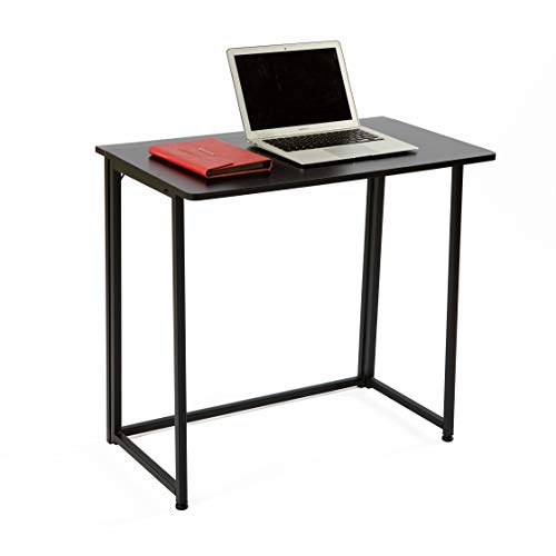 Homelikesport klappbar Mehrzweck Computertisch,Schreibtisch,Metallgestell,80 x 45 x 75 cm,Schwarz von homelikesport