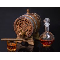 Eichen-Whisky-Fass, 1, 3, 5. 10, 15 Liter Eichenfass, Rumfass, Altern Barrel Bourbon Geschenk Für Mann Scotch Liebhaber von homeshop54