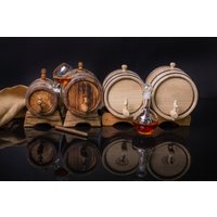 Eichenfass, 1, 3, 5. 10, 15 Liter Eichen Whisky Fass, Rum Barrel, Altern Barrel Bourbon Geschenk Für Mann Scotch Liebhaber von homeshop54