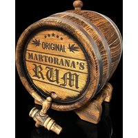 Geschenk Rum Eiche Fass, 1, 3, 5. 10, 15 Liter, Whiskey Altern Barrel Bourbon Für Mann Scotch Liebhaber Winzer Fass von homeshop54