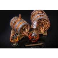 Oak Whiskey Barrel 1, 2, 3, 5, 10, 15 Liter Rum Aging Bourbon Geschenk Für Mann Scotch Liebhaber von homeshop54