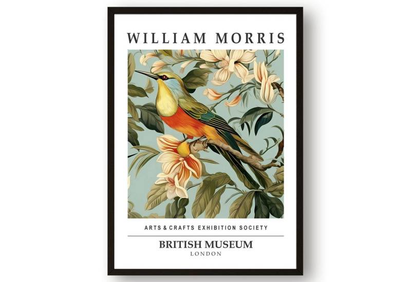 homestyle-accessoires Poster Bild Wandbild Kunstdruck WILLIAM MORRIS DIN A3 Print, (1 St), Ohne Bilderrahmen von homestyle-accessoires