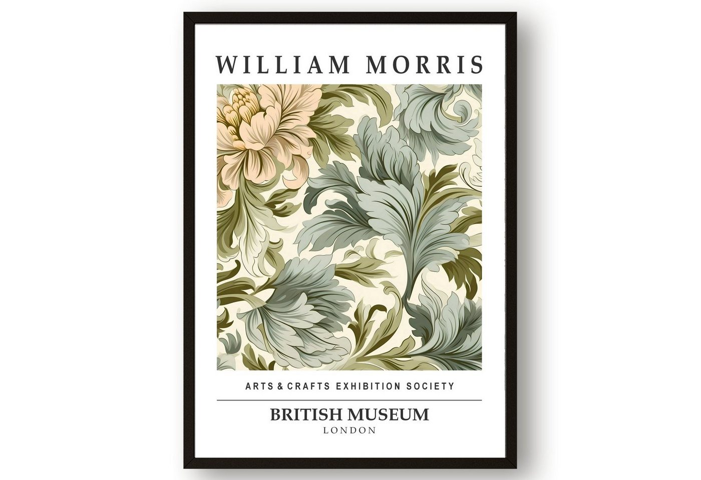 homestyle-accessoires Poster Bild Wandbild Kunstdruck WILLIAM MORRIS DIN A3 Print, (1 St), - OHNE BILDERRAHMEN - Sorgfältige & sichere Verpackung von homestyle-accessoires