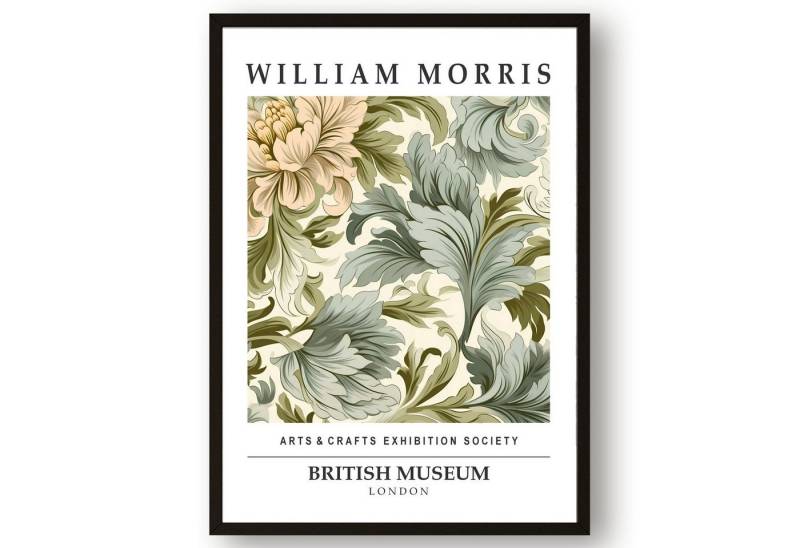 homestyle-accessoires Poster Bild Wandbild Kunstdruck WILLIAM MORRIS DIN A3 Print, (1 St), Ohne Bilderrahmen von homestyle-accessoires