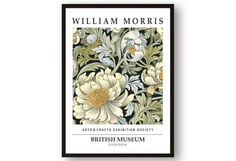 homestyle-accessoires Poster Bild Wandbild Kunstdruck WILLIAM MORRIS DIN A3 Print, (1 St), Ohne Bilderrahmen von homestyle-accessoires