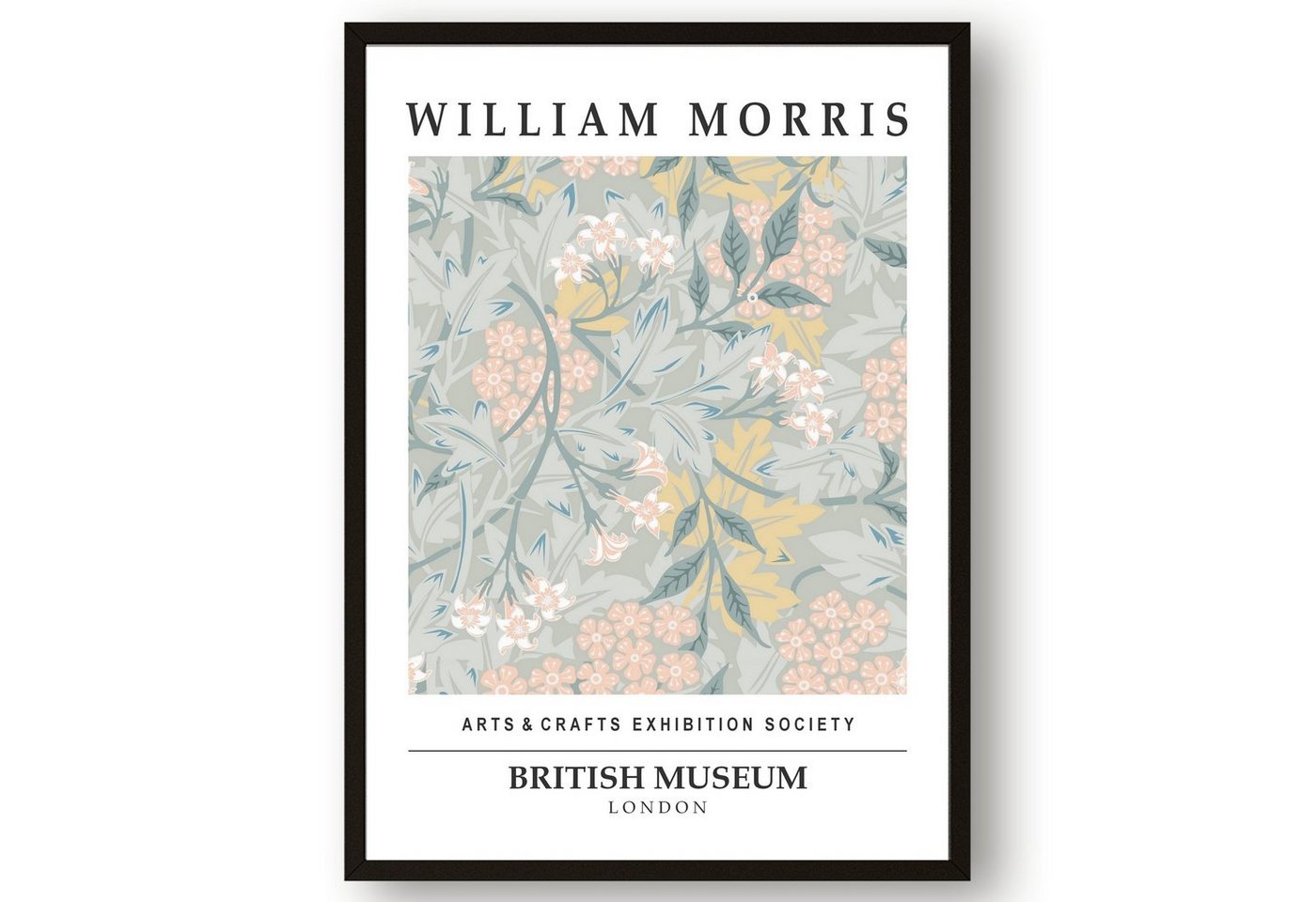 homestyle-accessoires Poster Bild Wandbild Kunstdruck WILLIAM MORRIS Print DIN A3, (1 St), - OHNE BILDERRAHMEN - Sorgfältige & sichere Verpackung von homestyle-accessoires
