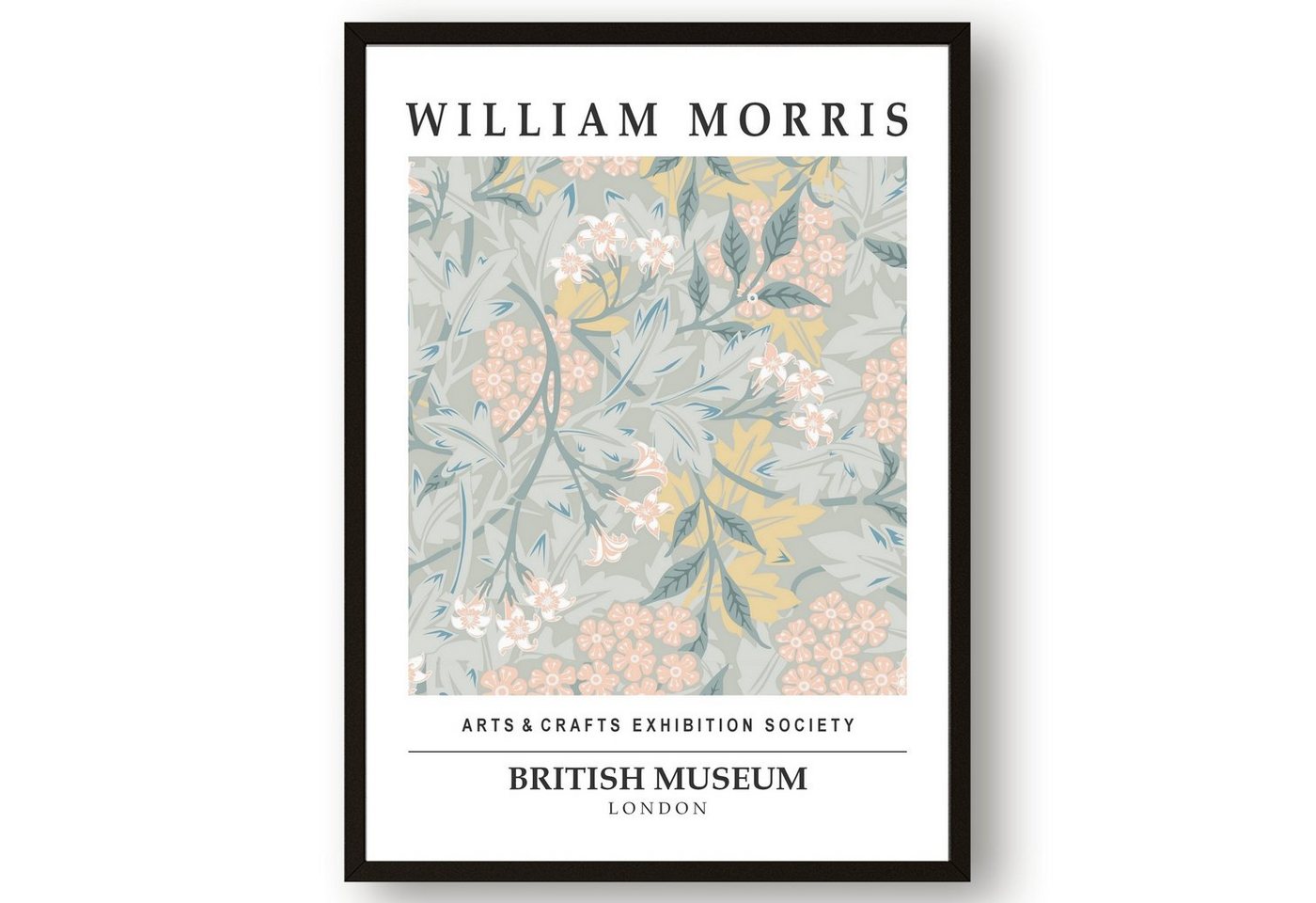 homestyle-accessoires Poster Bild Wandbild Kunstdruck WILLIAM MORRIS Print DIN A3, (1 St), Ohne Bilderrahmen von homestyle-accessoires