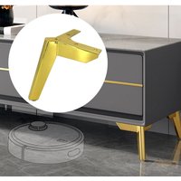 4Pcs Metall Möbel Beine, Modernen Stil Tv-Schrank Füße Tee Tisch Beine Schrank Füße, Diy Dreieck Hardware von homesuppliers