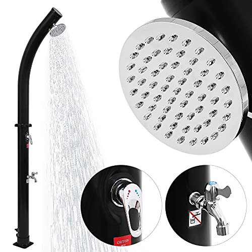 Homewell Solardusche Garten 18L, Solar Gartendusche inkl. Duschablage, Pooldusche Regendusche Außendusche Garten Brause warmes Wasser Homewell Solardusche Garten 18L, Solar Gartendusche inkl. Duschablage, Pooldusche Regendusche Außendusche Garten Brause warmes Wasser von homewell