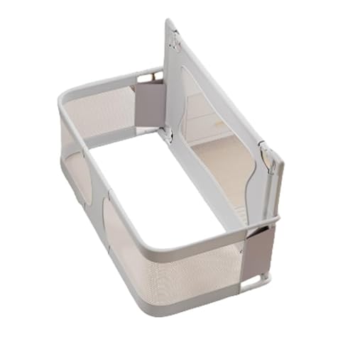 homewell Bettgitter, gemeinsames Schlafen, Bettschutzgitter Kinderbettgitter für Kinder Babybettgitter Klappbar, Bett Schutzgitter für Kinder (Grau) von homewell
