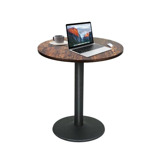 homewell Runder Esstisch, klein Küchentisch für 4 Personen, Esszimmertisch, wasserresistente Oberfläche, Retro-Industriestil, perfekt für Wohnzimmer, Esszimmer, Küche, Café, 60cm homewell Runder Esstisch, klein Küchentisch für 4 Personen, Esszimmertisch, wasserresistente Oberfläche, Retro-Industriestil, perfekt für Wohnzimmer, Esszimmer, Küche, Café, 60cm von homewell