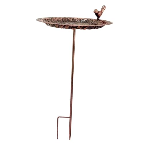 Outdoor Vogeltränke Vogelfutterstation mit Pfahl Eisen Stabile Ausführung Garten Metall Vogeltränke für Garten Outdoor Outdoor Vogeltränke Vogelfutterstation mit Pfahl Eisen Stabile Ausführung Garten Metall Vogeltränke für Garten Outdoor von hominjoy