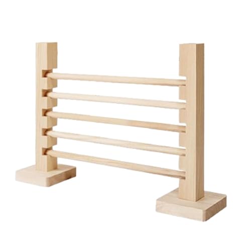Sprungstange Holzspielzeug Indoor Outdoor Bunny Spielzeug Interaktive Übung Hindernistraining Spiele Einstellbare Höhe Sprung-Hürdenstange für Haustier-Hündchen-Übung Sprungstange Holzspielzeug Indoor Outdoor Bunny Spielzeug Interaktive Übung Hindernistraining Spiele Einstellbare Höhe Sprung-Hürdenstange für Haustier-Hündchen-Übung von hominjoy