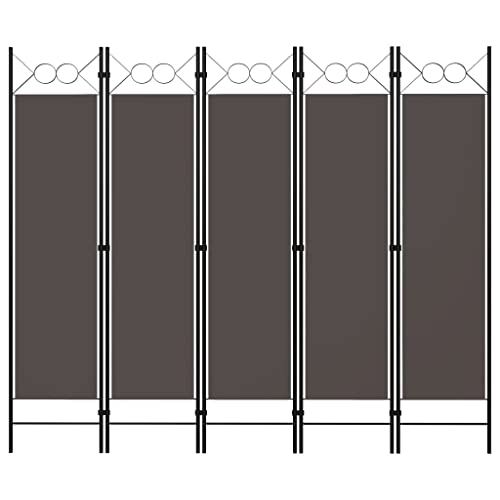 HOMIUSE 200x180 cm mit kreisförmigem Raumteiler Paravent Trennwand Balkon Sichtschutz Paravent Raumteiler Innen Raumteiler Trennwand Garten Sichtschutz Umkleidekabine Anthrazit HOMIUSE 200x180 cm mit kreisförmigem Raumteiler Paravent Trennwand Balkon Sichtschutz Paravent Raumteiler Innen Raumteiler Trennwand Garten Sichtschutz Umkleidekabine Anthrazit von homiuse