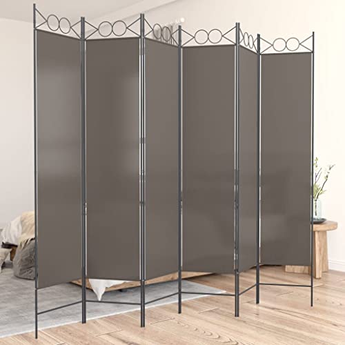 HOMIUSE 240x200 cm Raumteiler Paravent Trennwand Balkon Sichtschutz Paravent Raumteiler Innen Sichtschutz Garten Balkonschutz Seitenmarkise Ausziehbar Stellwand Anthrazit von homiuse