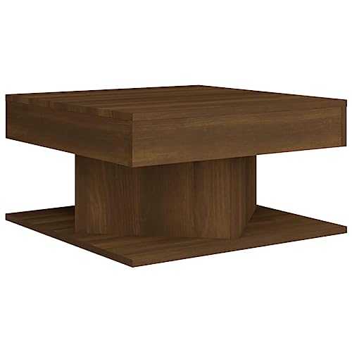 homiuse Couchtisch Esstisch Beistelltisch Multifunktionale Wohnzimmermöbel Inneneinrichtung Modernes Design Braun Eichen-Optik 57x57x30 cm homiuse Couchtisch Esstisch Beistelltisch Multifunktionale Wohnzimmermöbel Inneneinrichtung Modernes Design Braun Eichen-Optik 57x57x30 cm von homiuse