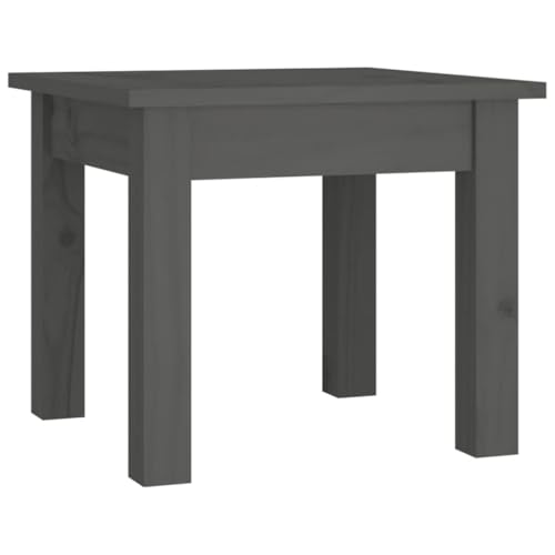 homiuse Couchtisch Esstisch Beistelltisch Multifunktionale Wohnzimmermöbel Inneneinrichtung Modernes Design Grau 35x35x30 cm von homiuse