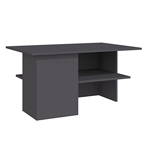 homiuse Couchtisch Esstisch Beistelltisch Multifunktionale Wohnzimmermöbel Inneneinrichtung Modernes Design Grau 90x60x46,5 cm homiuse Couchtisch Esstisch Beistelltisch Multifunktionale Wohnzimmermöbel Inneneinrichtung Modernes Design Grau 90x60x46,5 cm von homiuse
