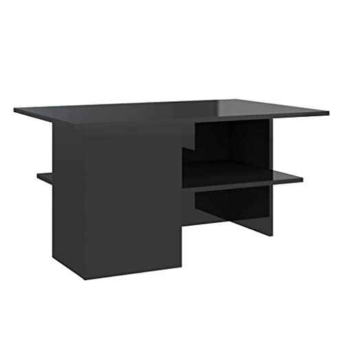 homiuse Couchtisch Esstisch Beistelltisch Multifunktionale Wohnzimmermöbel Inneneinrichtung Modernes Design Hochglanz-Schwarz 90x60x46,5 cm homiuse Couchtisch Esstisch Beistelltisch Multifunktionale Wohnzimmermöbel Inneneinrichtung Modernes Design Hochglanz-Schwarz 90x60x46,5 cm von homiuse