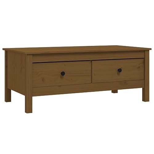 homiuse Couchtisch Esstisch Beistelltisch Multifunktionale Wohnzimmermöbel Inneneinrichtung Modernes Design Honigbraun 100x50x40 cm homiuse Couchtisch Esstisch Beistelltisch Multifunktionale Wohnzimmermöbel Inneneinrichtung Modernes Design Honigbraun 100x50x40 cm von homiuse