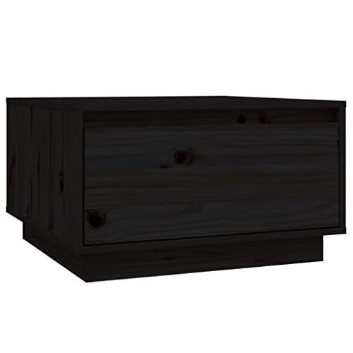 homiuse Couchtisch Esstisch Beistelltisch Multifunktionale Wohnzimmermöbel Inneneinrichtung Modernes Design Schwarz 55x56x32 cm von homiuse